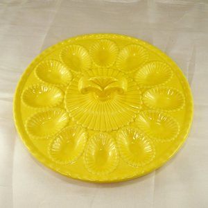 Tracy Vintage *Porcelain Yellow Egg Plate/Tray